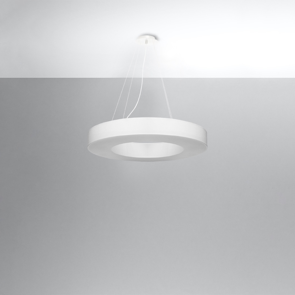 SATURNO SLIM 70 Chandelier – White – photo 3