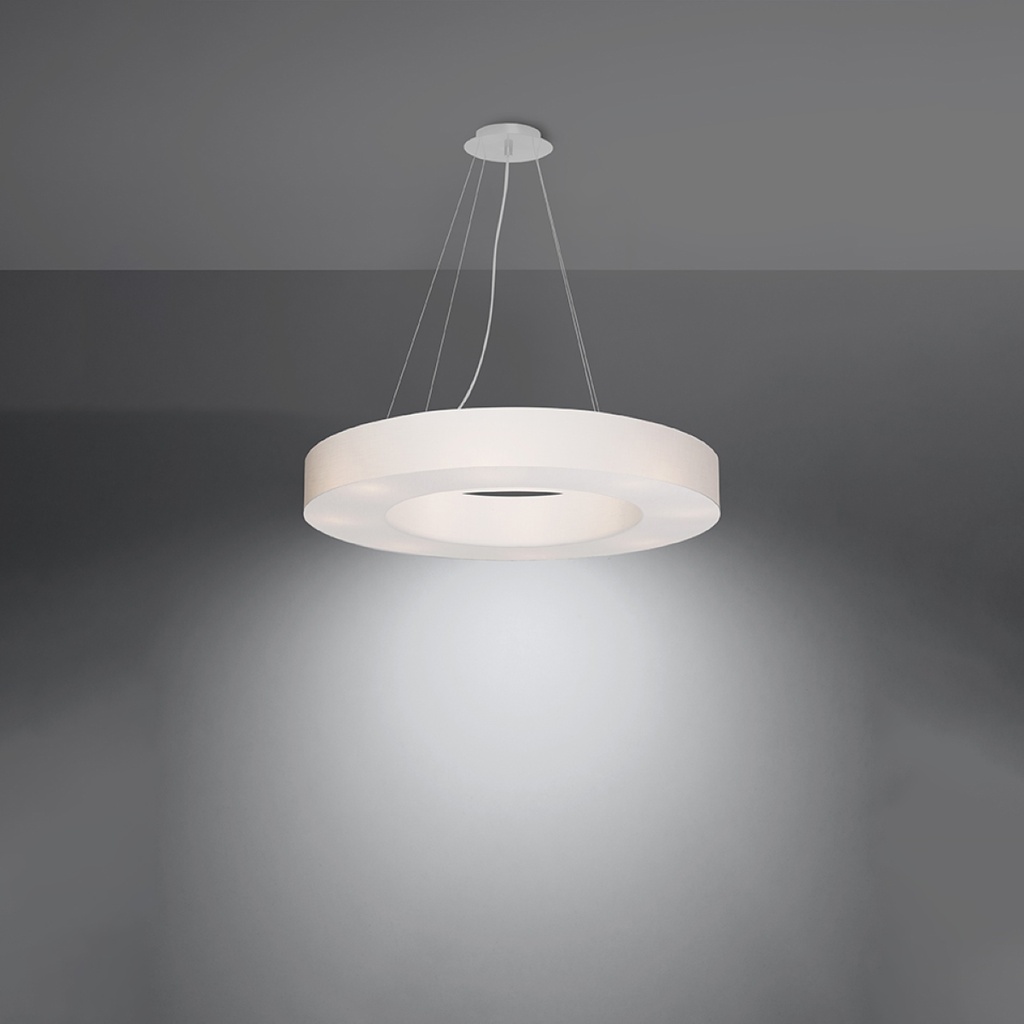 SATURNO SLIM 70 Chandelier – White – photo 4