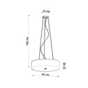 SKALA 50 Chandelier – White – photo 5