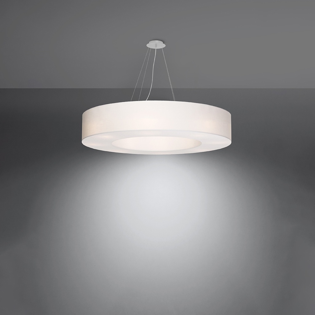 Chandelier SATURNO 90 – White – photo 4