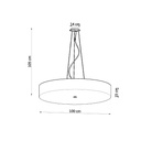 SKALA 100 Chandelier – White – photo 6