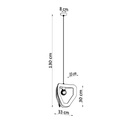 TRES pendant lamp – White – photo 5