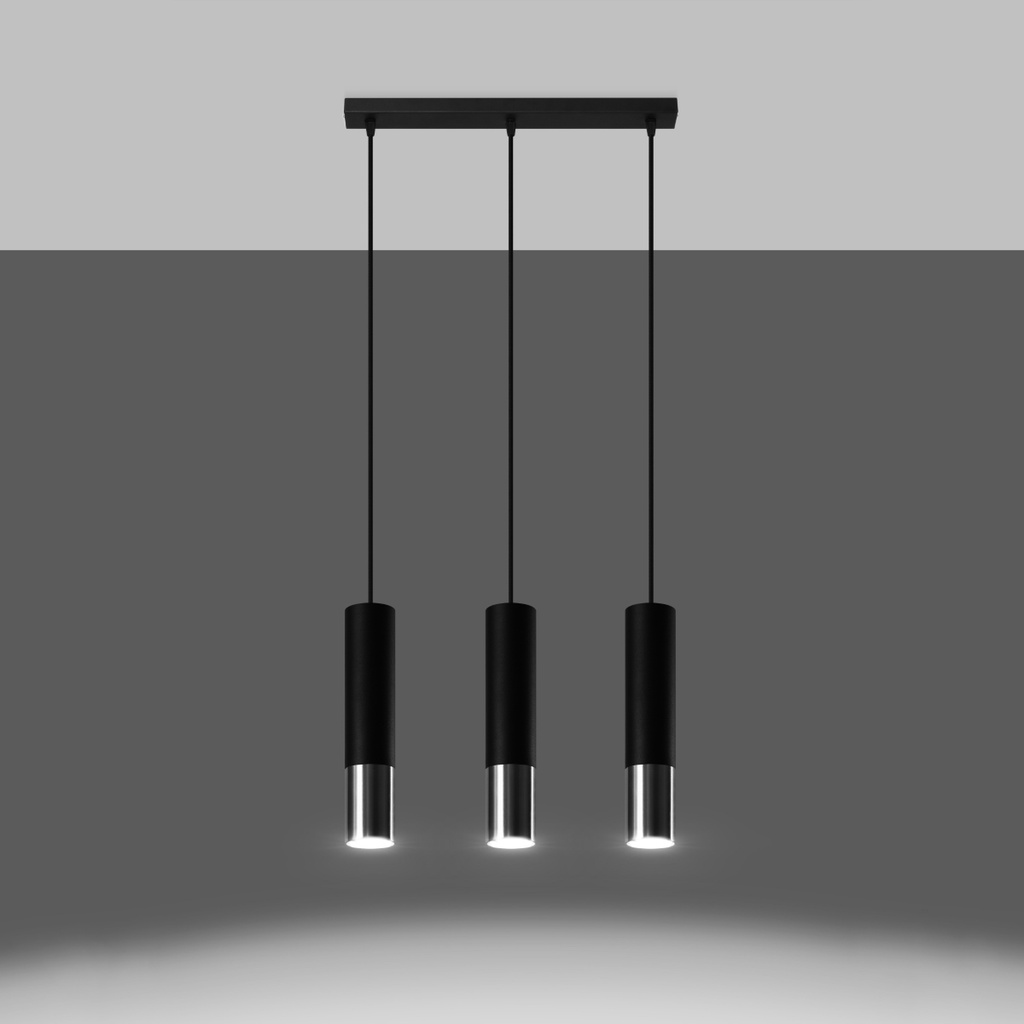 Suspension LOOPEZ 3L – Chrome – photo 4