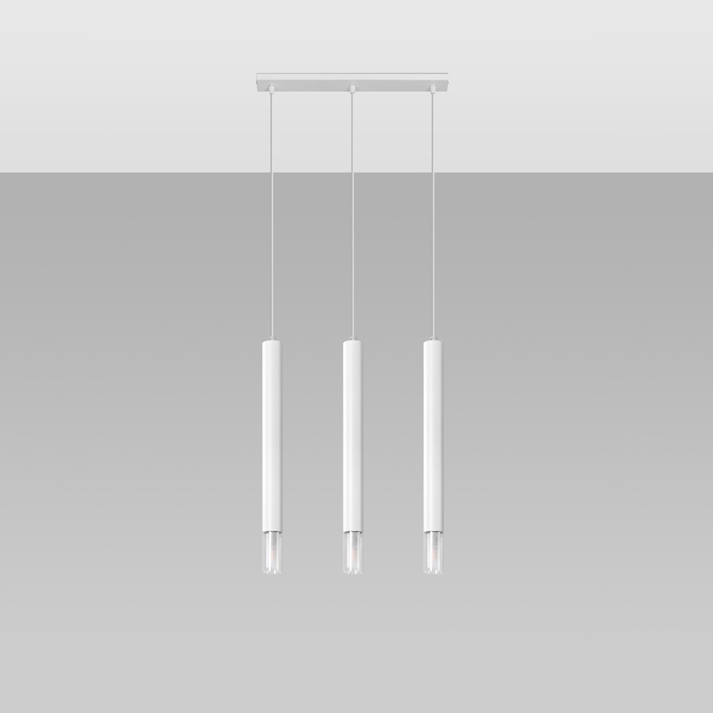 WEZYR 3 pendant lamp – White – photo 3