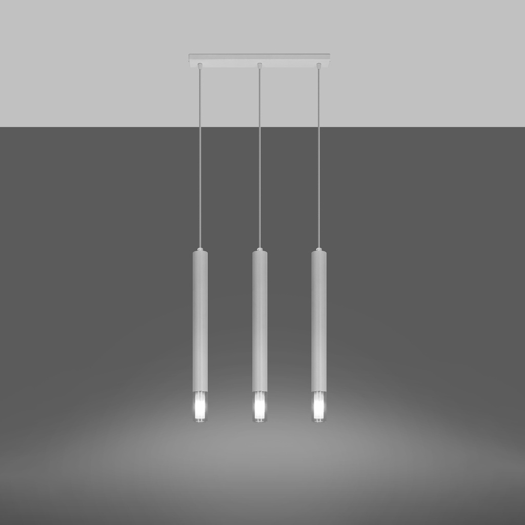 WEZYR 3 pendant lamp – White – photo 4