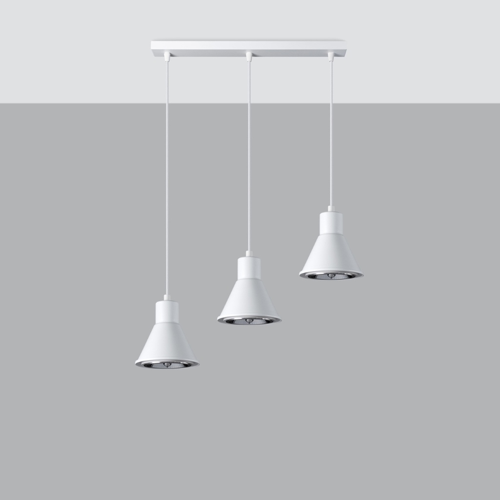 TALEJA 3 [ES111] pendant lamp – White – photo 3