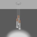 PABLO 3P pendant lamp – White – photo 4