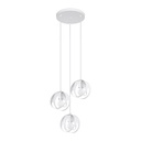 TULOS 3P pendant lamp – White – photo 2
