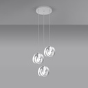 TULOS 3P pendant lamp – White – photo 4
