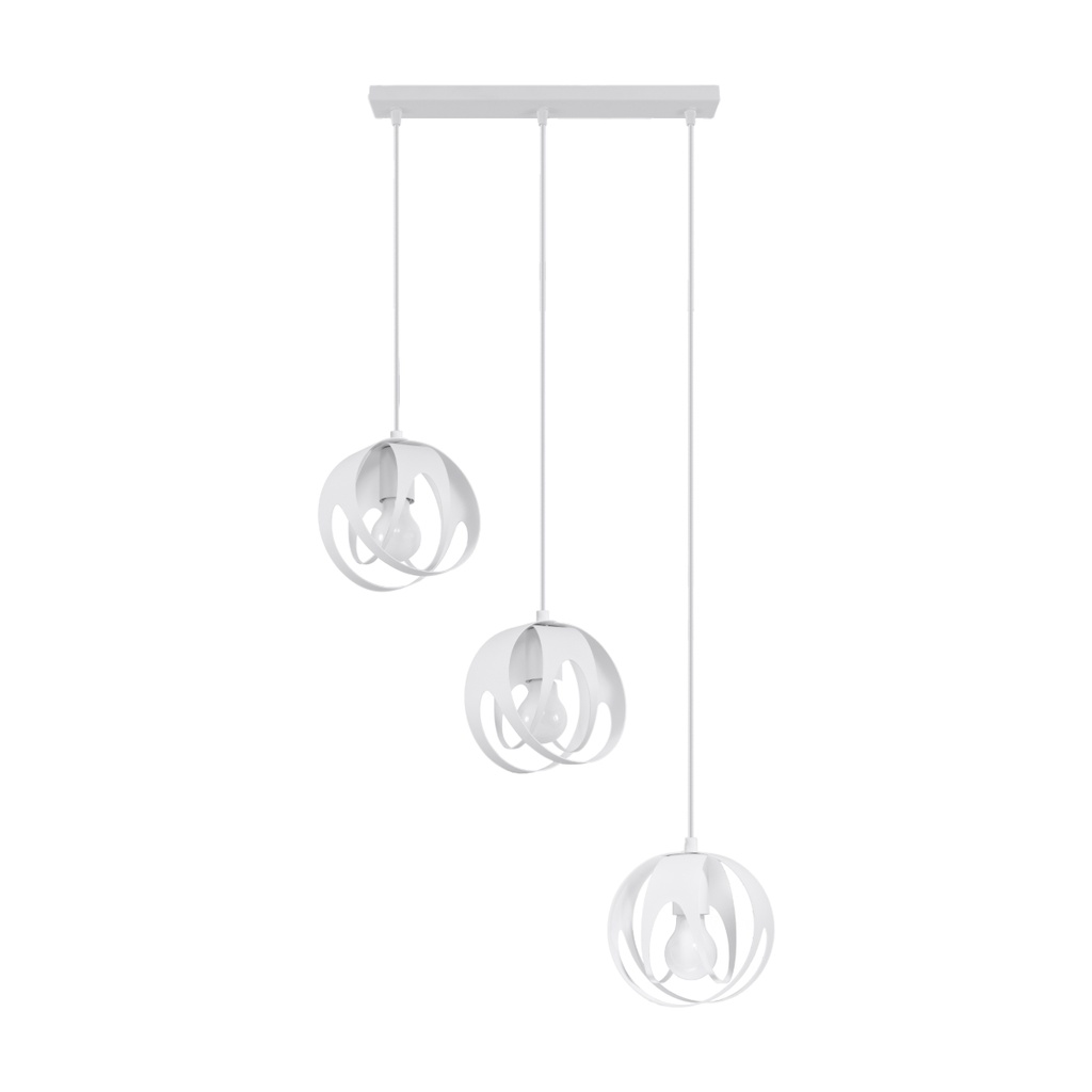 TULOS 3L pendant lamp – White – photo 2