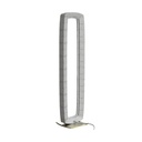 OR5 RECTANGULAR CARRARA MARBLE FLOOR LAMP