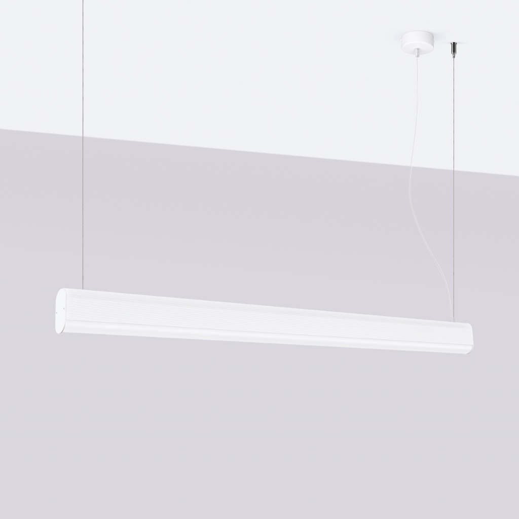 Pendant lamp FARGE LED 4000K – white – photo 3