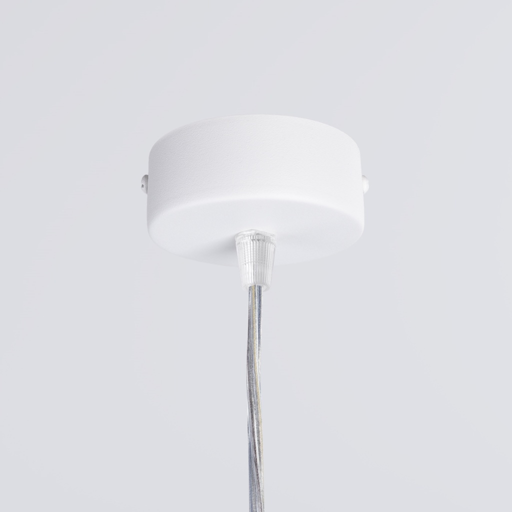 Pendant lamp FARGE LED 4000K – white – photo 9
