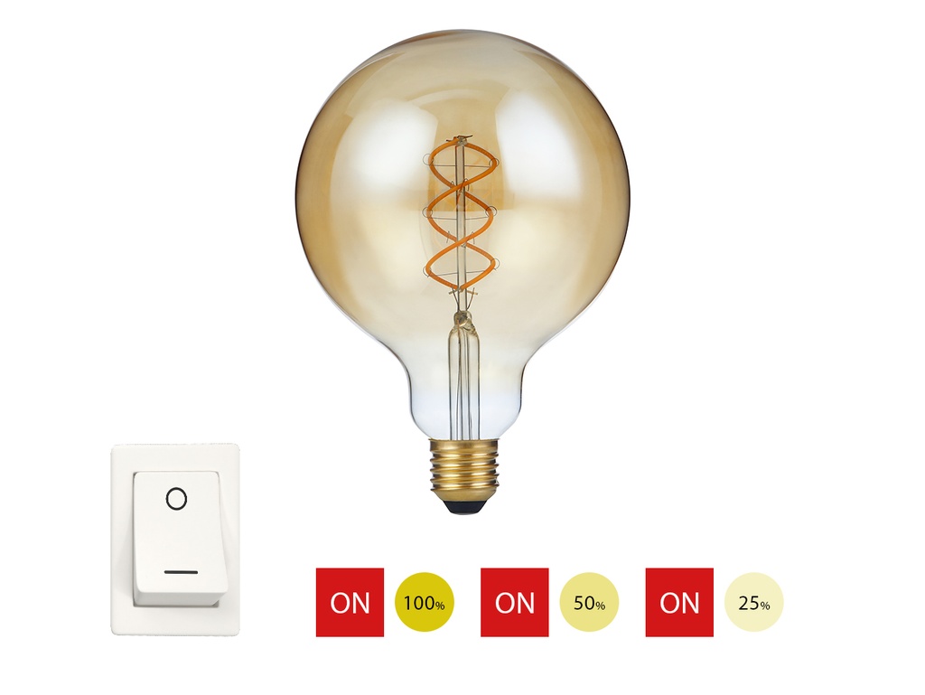 LED E27 Filament FleX DH Rustika, LX032764505