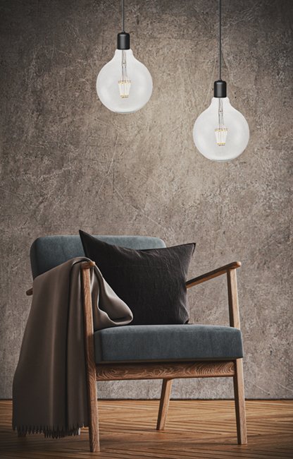 LED E27 Filament Globe, LF023825709