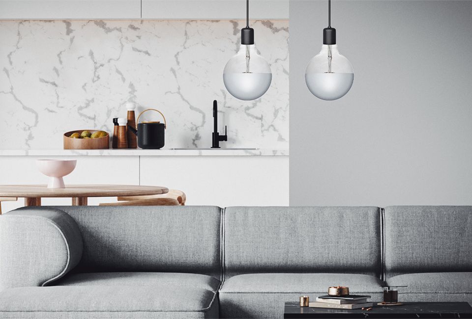 LED E27 Filament Globe Top Mirror, L272529012