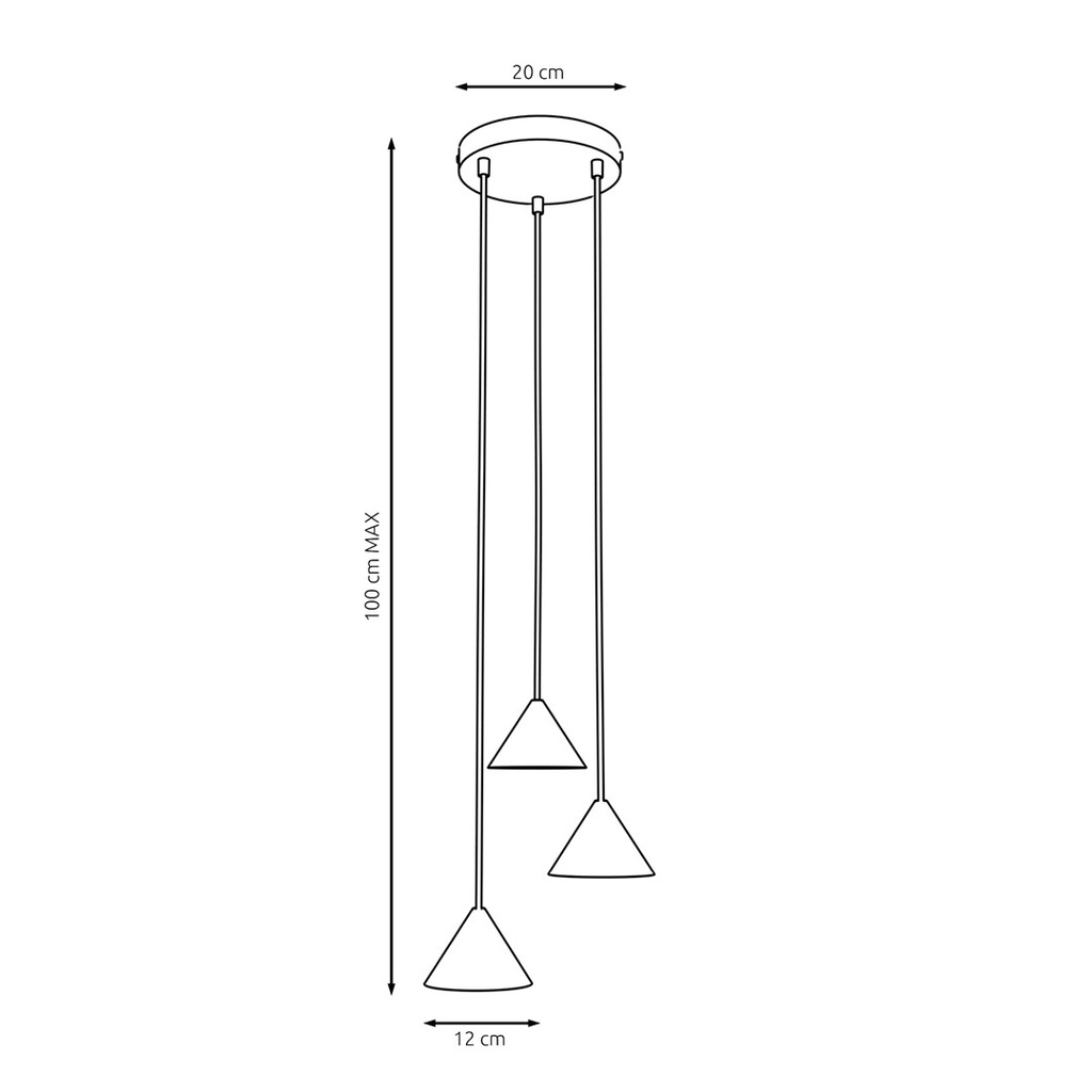Elit 3 Premium pendant lamp – Black – photo 6