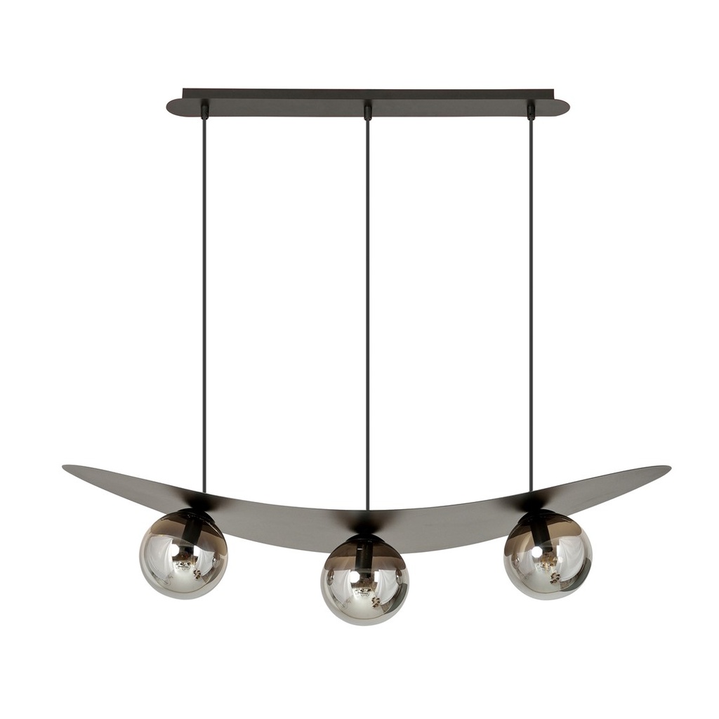 Aura 3 pendant lamp – graphite – photo 3