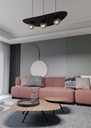 Aura 3 pendant lamp – graphite – photo 7