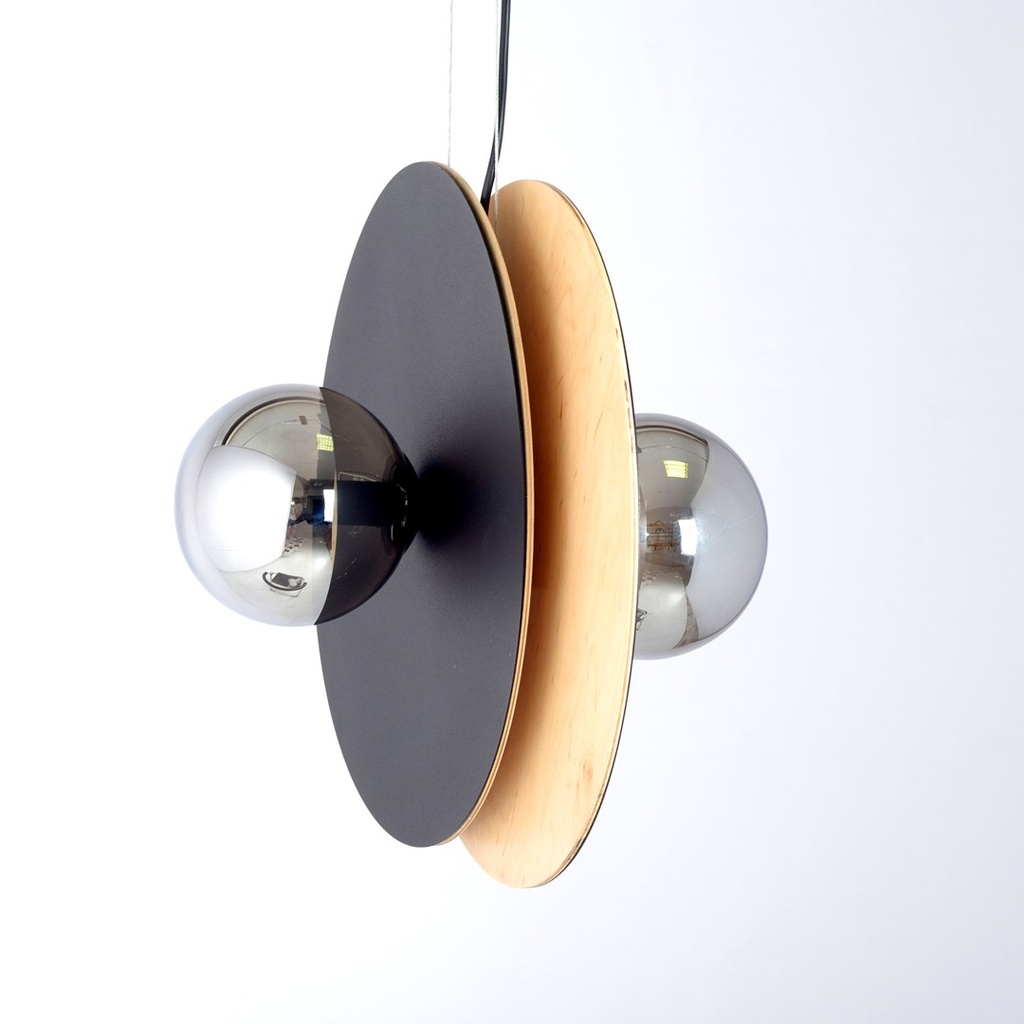 Soho 4 pendant lamp – graphite – photo 4