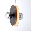 Soho 4 pendant lamp – graphite – photo 4