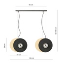 Soho 4 pendant lamp – graphite – photo 11