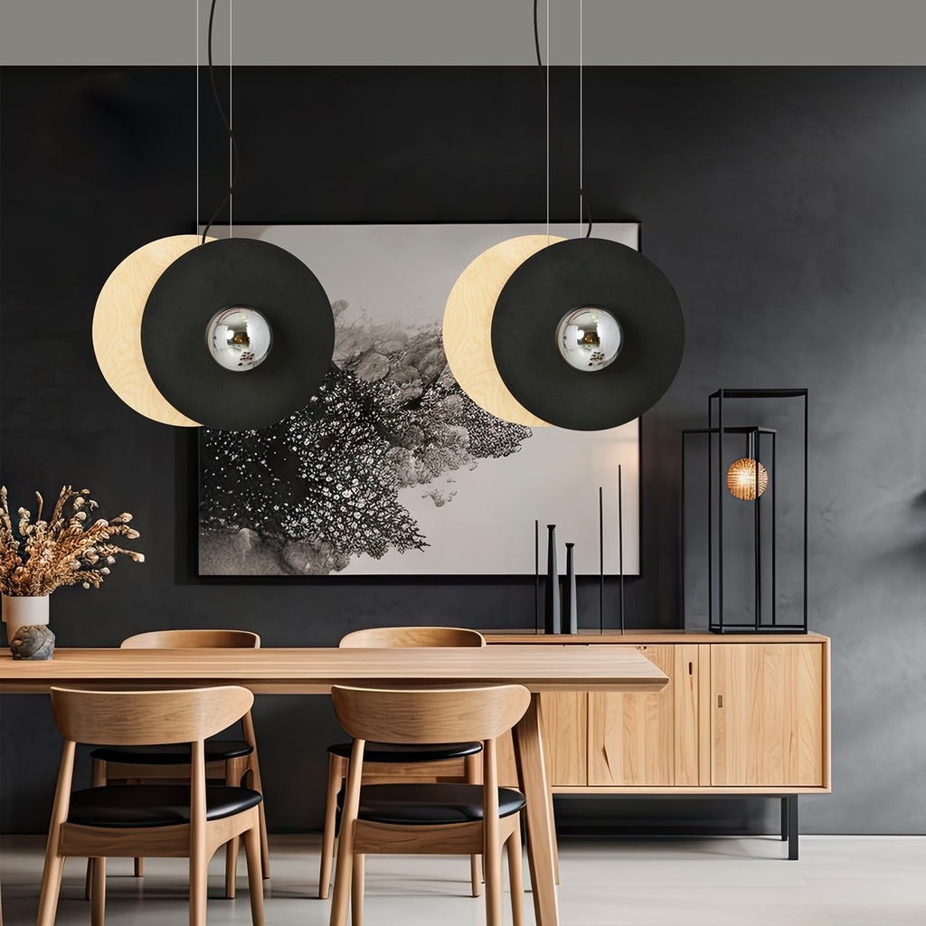 Soho 4 pendant lamp – graphite – photo 12