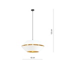 Piano 1 pendant lamp – White – photo 5