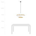 Piano 1 pendant lamp – White – photo 6