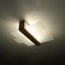 FENIKS 2 ceiling light – natural wood – photo 4