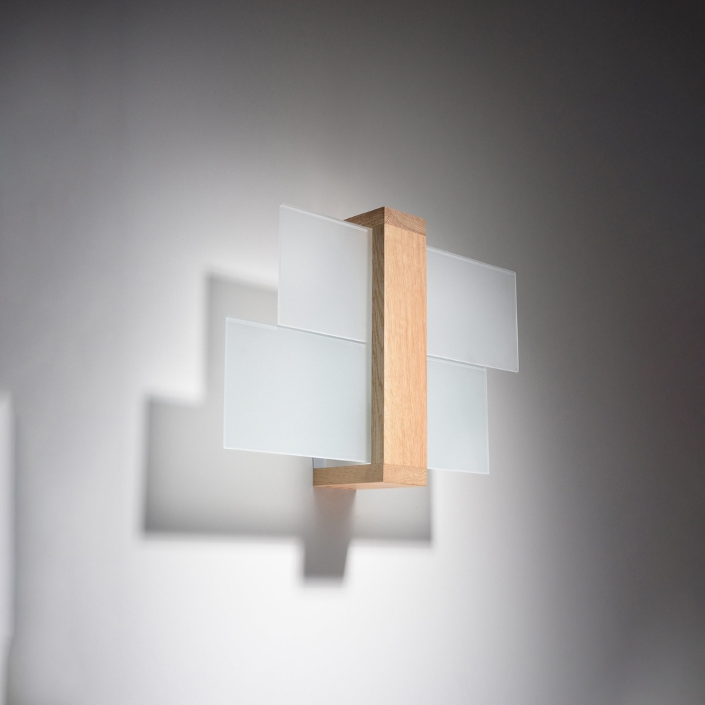 FENIKS 1 wall lamp – natural wood – photo 3