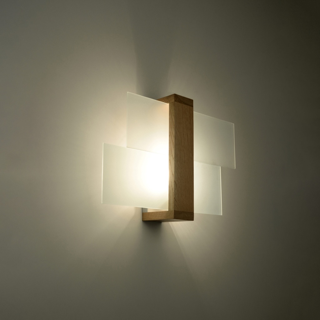 FENIKS 1 wall lamp – natural wood – photo 4