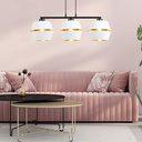 Piano 3 pendant lamp – White – photo 4