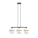 Malia 3 pendant lamp – White – photo 3