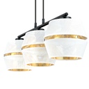 Malia 3 pendant lamp – White – photo 4