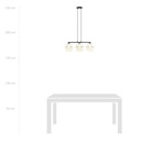Malia 3 pendant lamp – White – photo 6