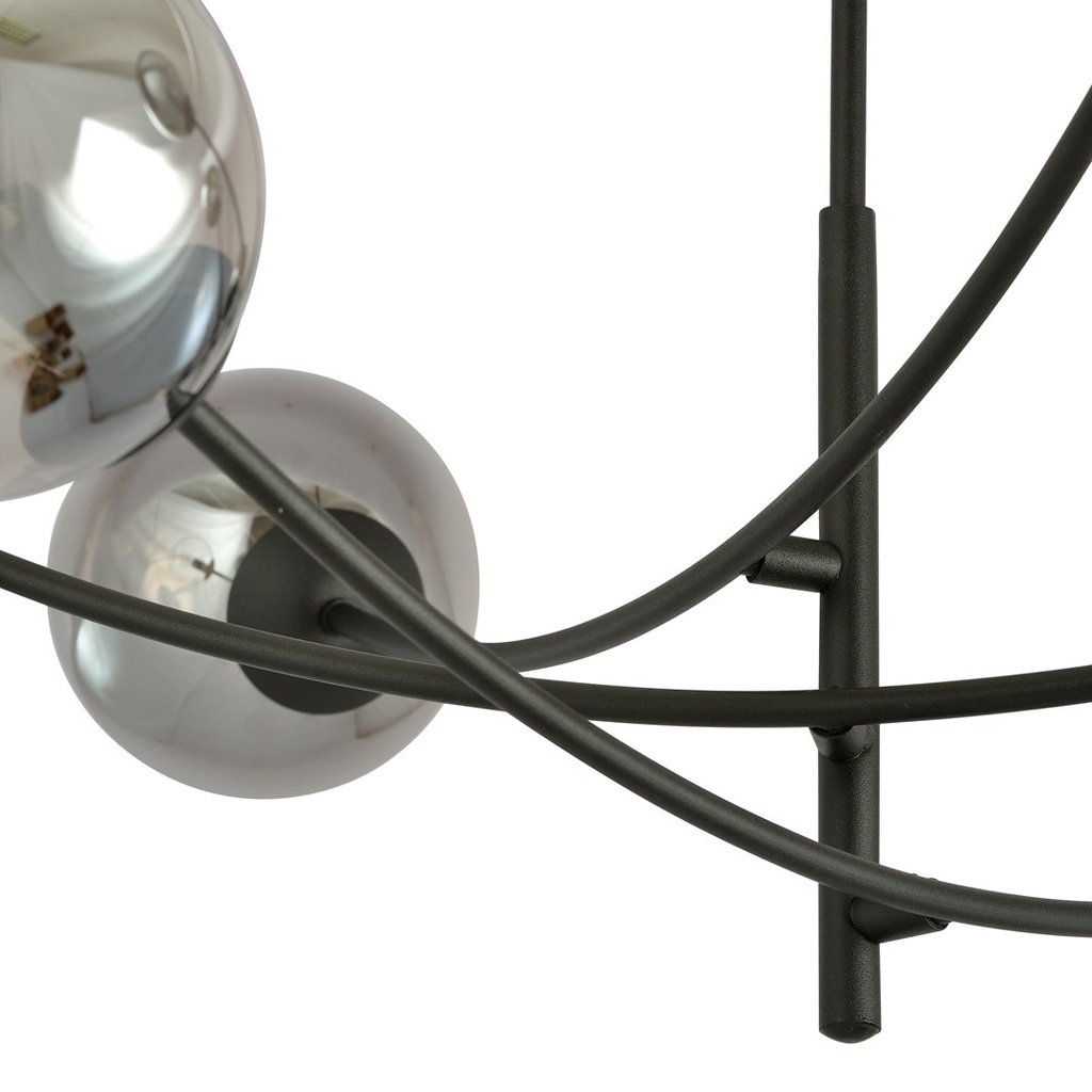 Hunter 4 ceiling lamp – graphite – photo 3