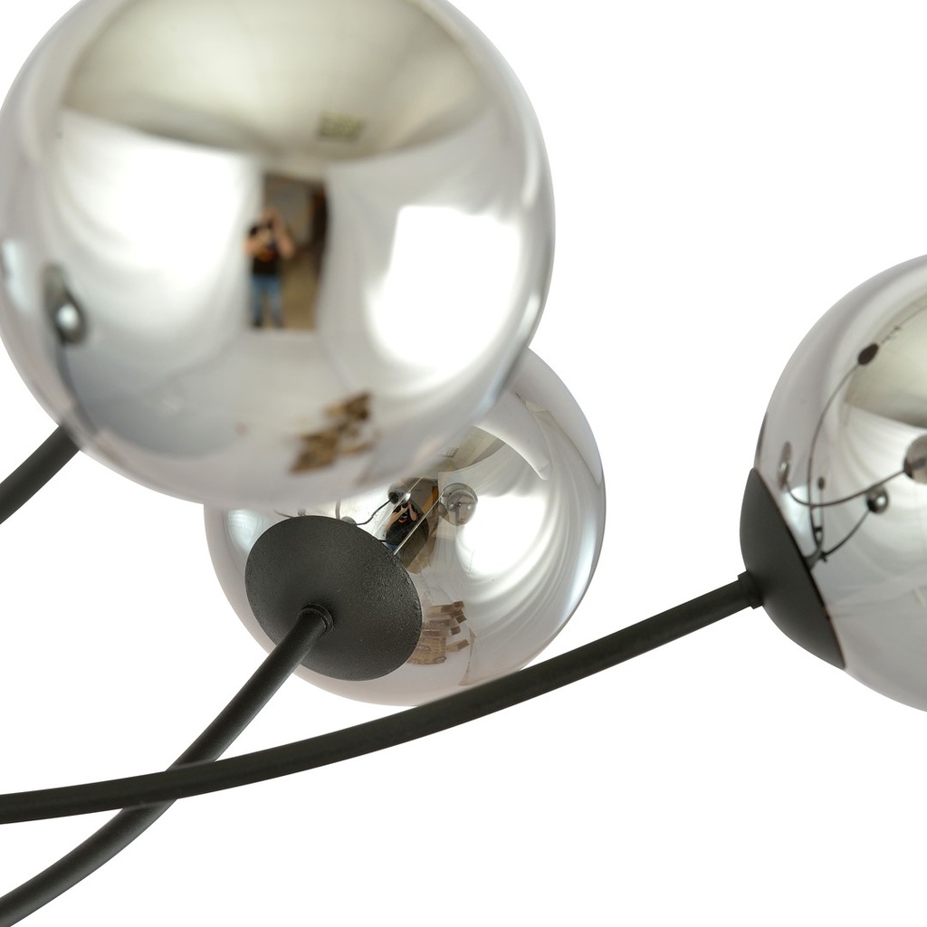 Hunter 4 ceiling lamp – graphite – photo 4