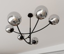 Hunter 6 ceiling lamp – graphite – photo 9