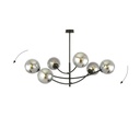 Hunter 6 ceiling lamp – graphite – photo 12