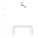 Hunter K2 wall lamp – graphite – photo 6