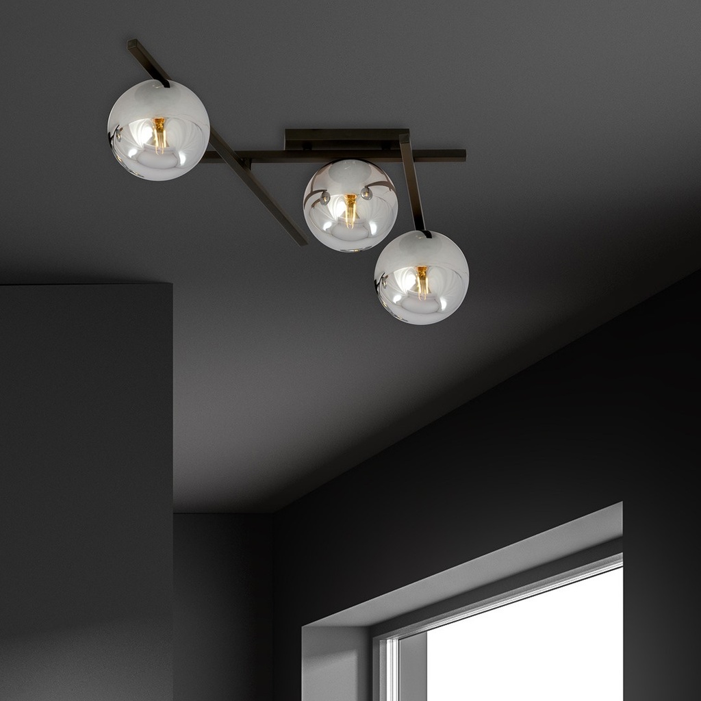 Smart 3 ceiling lamp – graphite – photo 8
