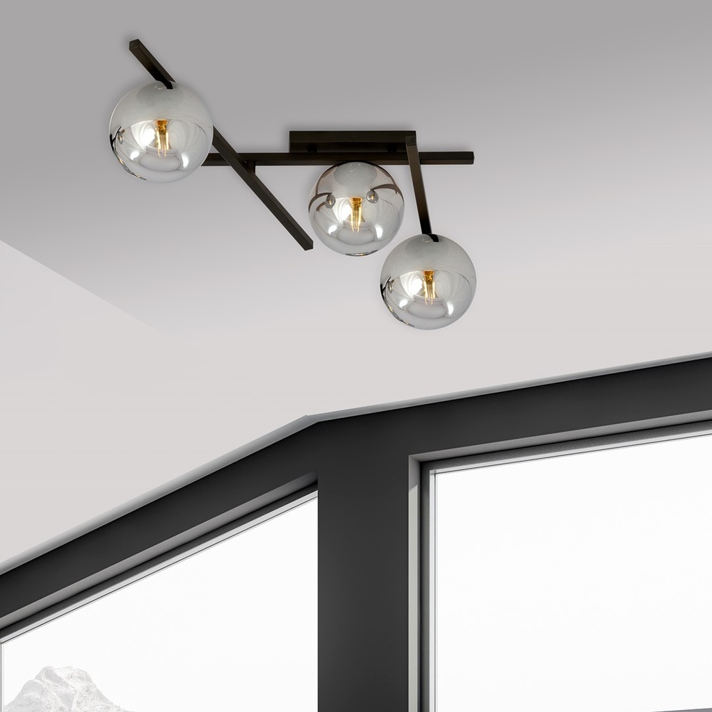 Smart 3 ceiling lamp – graphite – photo 9