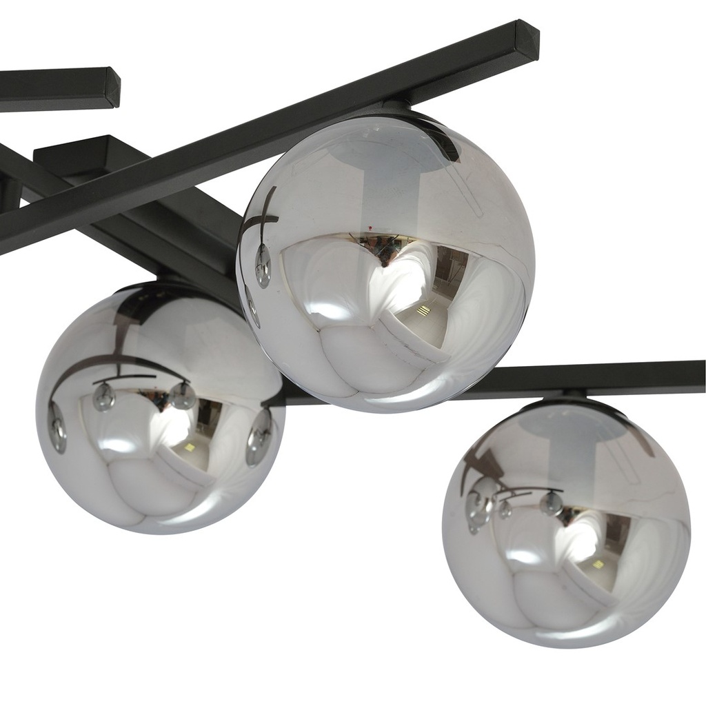 Smart 4 ceiling lamp – graphite – photo 3