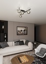 Smart 4 ceiling lamp – graphite – photo 10