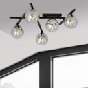 Smart 5 ceiling lamp – graphite – photo 4