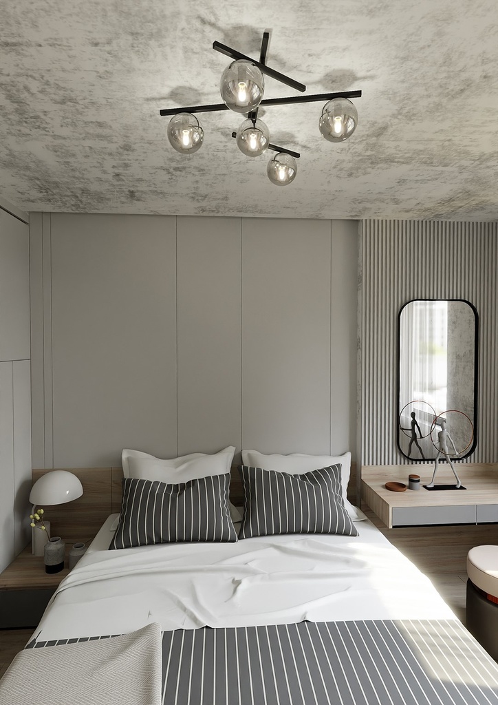 Smart 5 ceiling lamp – graphite – photo 8