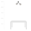 Nova 2 ceiling lamp – graphite – photo 7