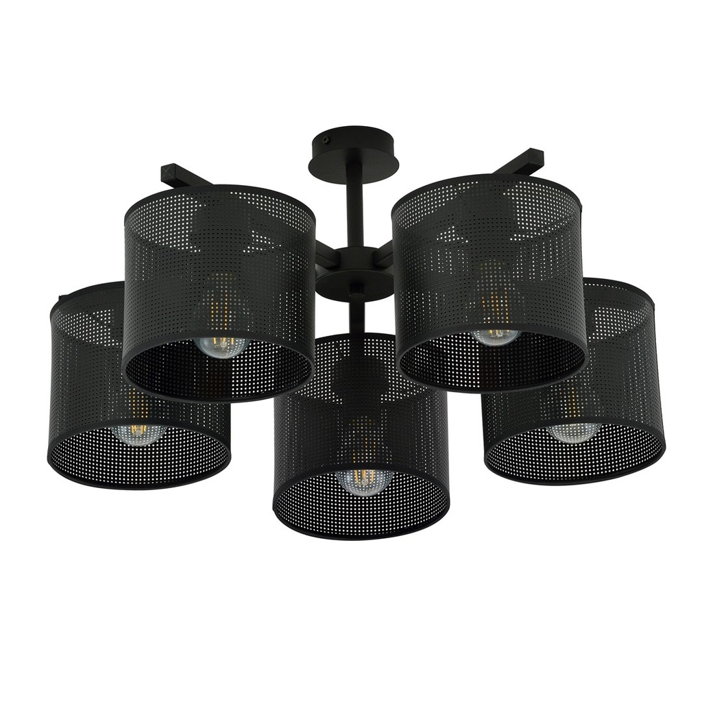 Jordan 5 ceiling lamp – black – photo 3