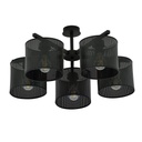Jordan 5 ceiling lamp – black – photo 3